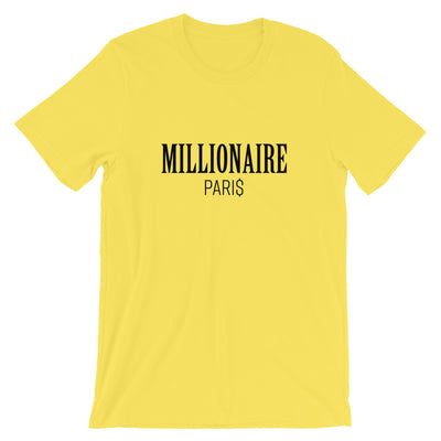 Yellow Millionaire Paris - Tee-Shirt - Millionaire Paris