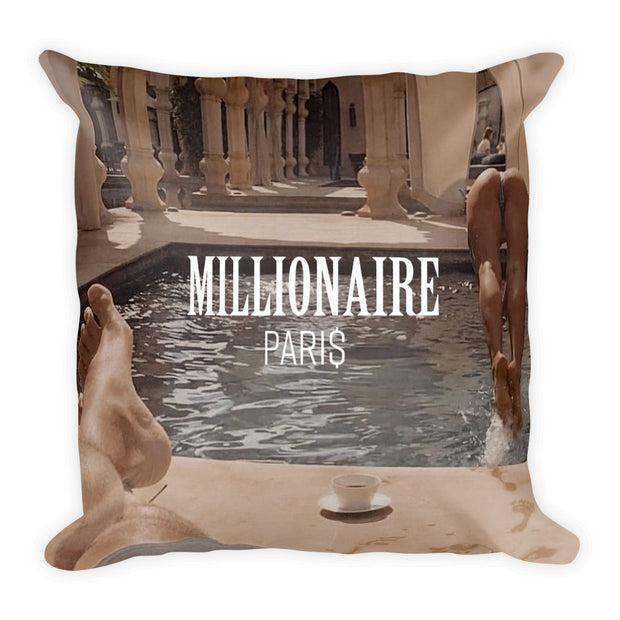 Swimming Pool Girl Coffee Pillow - Pillow - Millionaire Paris