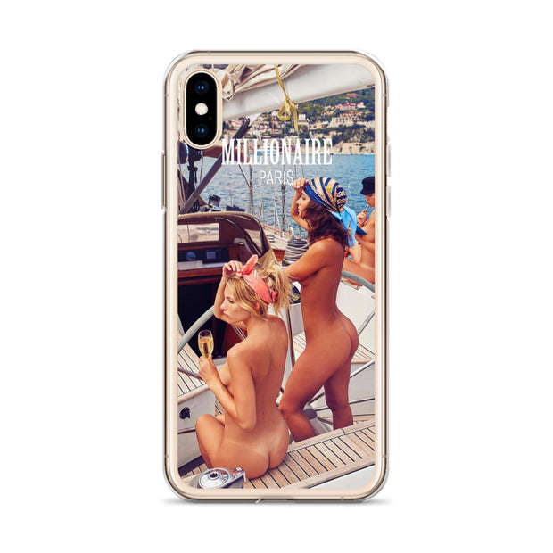 Girls naked on a boat - Millionaire Paris