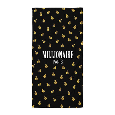 Emoji Money Bag Beach Towel - Millionaire Paris