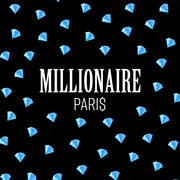 Emoji Diamond Blue Beach Towel - Millionaire Paris